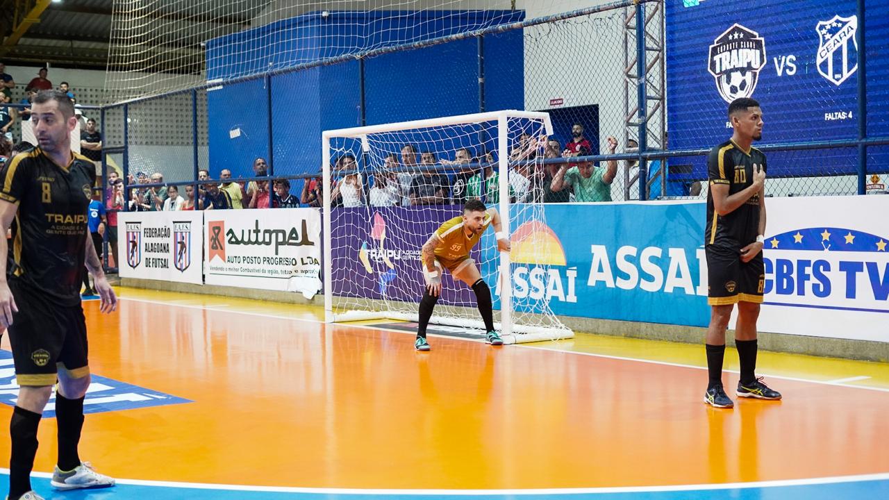 Brasileiro de Futsal: CRB/Traipu joga contra Crac/Juventude (MS) pela quinta rodada, nesta quinta